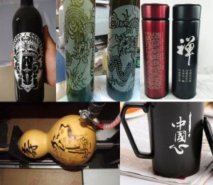 本溪溪湖区酒瓶葫芦工艺品激光雕刻机